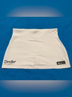Ladies Ellesse White Tennis Skort